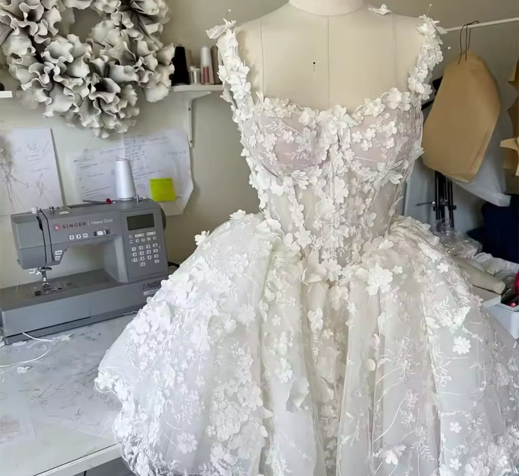 White Mini Tulle Prom Dresses Spaghetti Strapless