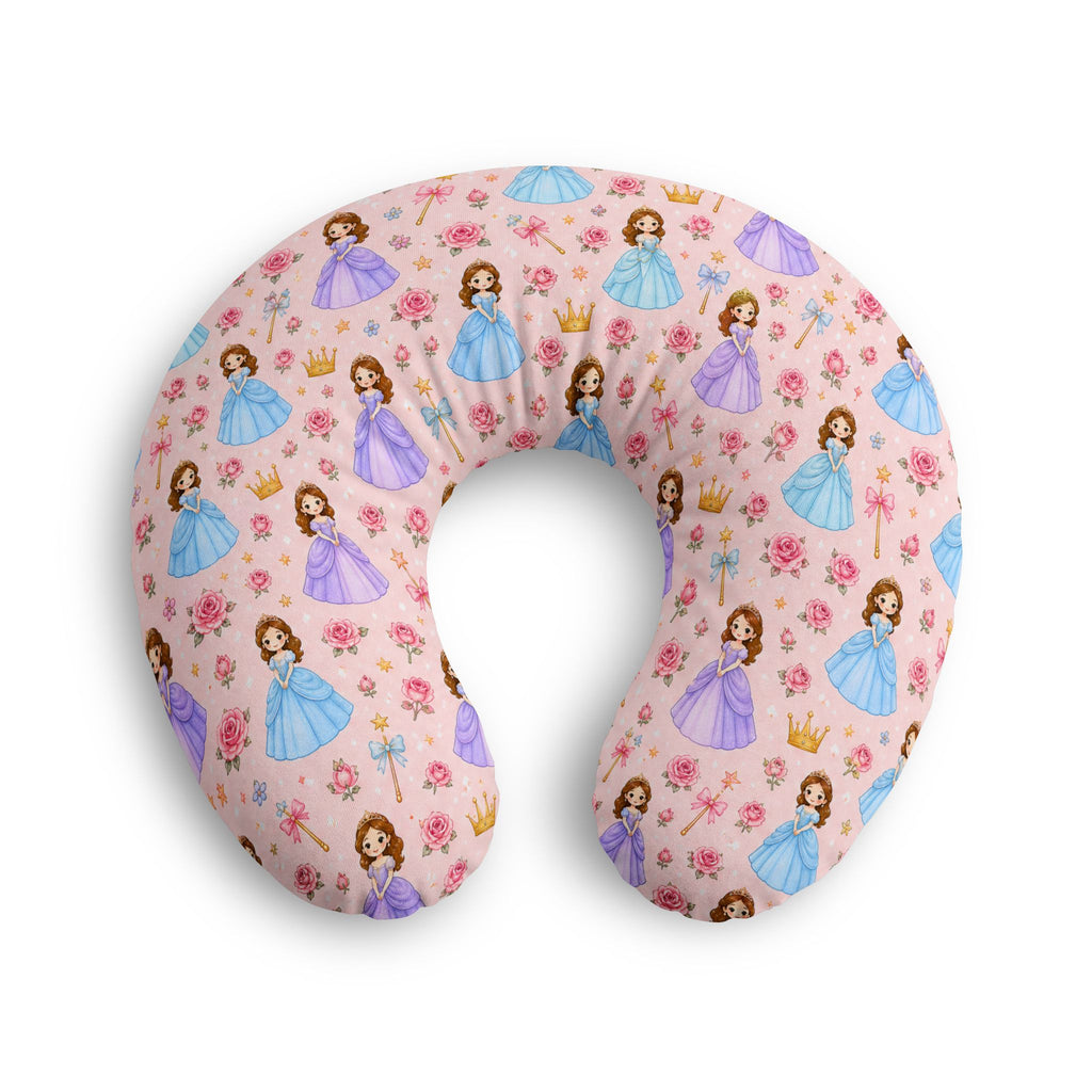Princess Nursing Pillow Cover — Pink Baby Shower Gift