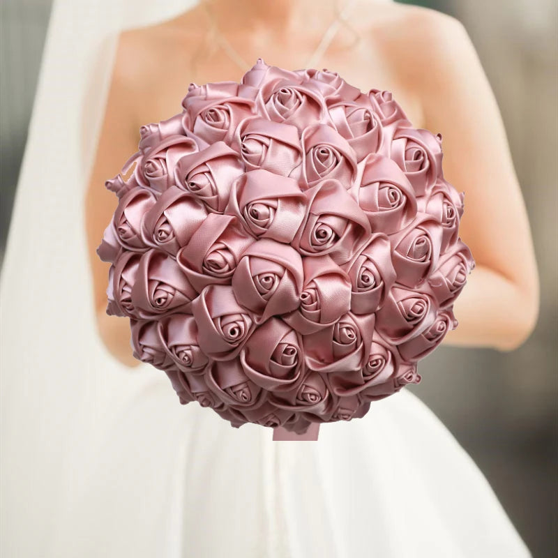Luxury Quinceañera Bouquet in Smoked Pink
