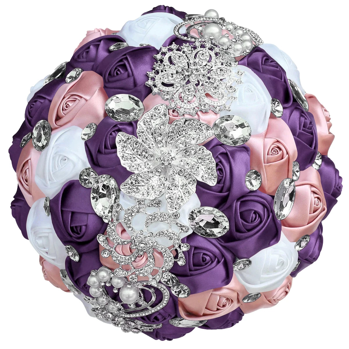 Luxury Quinceañera Bouquet in Smoked Pink