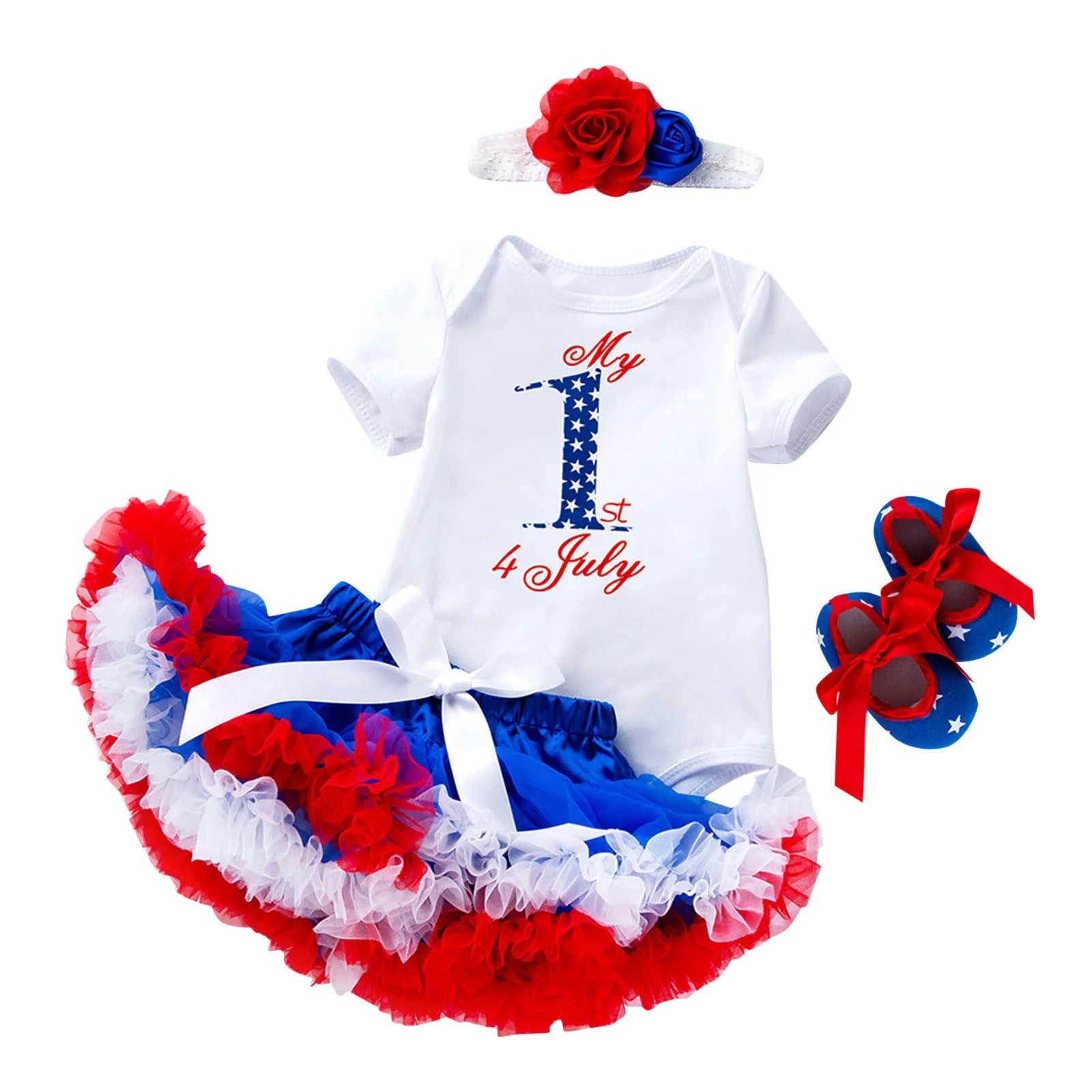 Complete Patriotic Set of 4 Pieces