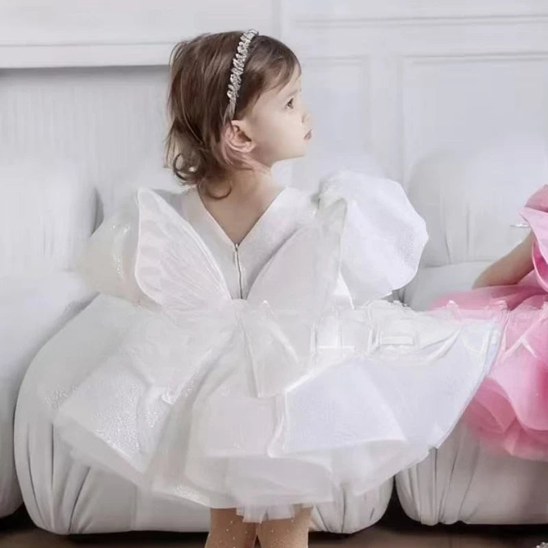 Vestido de Princesa "Hada Mágica" en diferentes colores Brillantes con Alas.