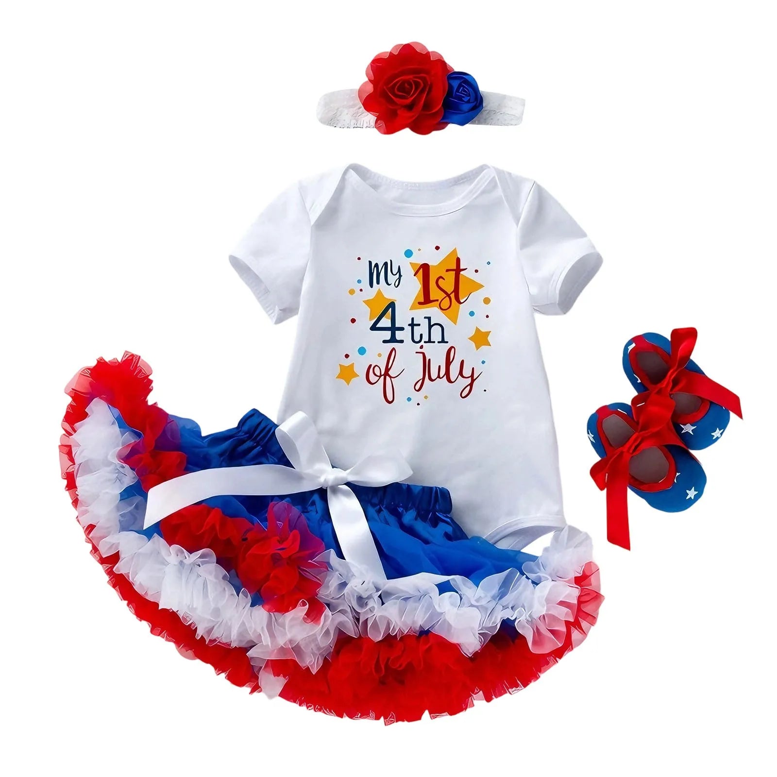 Complete Patriotic Set of 4 Pieces