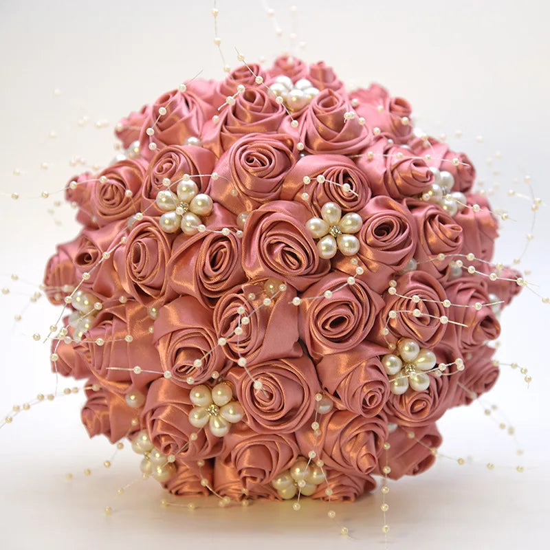 Luxury Quinceañera Bouquet in Smoked Pink